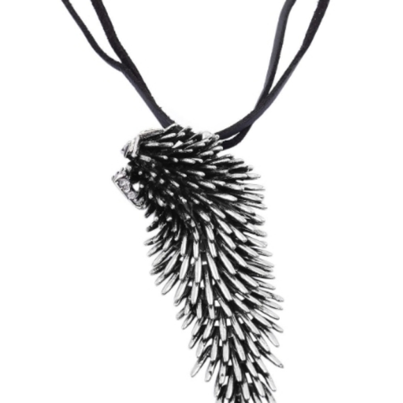 Hedgehog Necklace and Ring Set - Picture 3 of 6